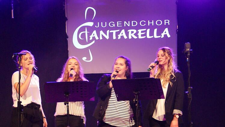 Als "Cantatett" setzten Ramona Hauck, Angelina Oppelt, Sarah Scheuring und Katharina Münch (von links) eigene Akzente im Konzertprogramm.