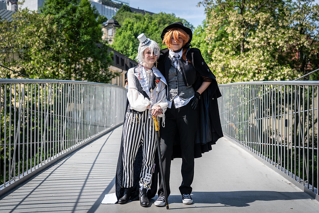 Wunderschöne Cosplays konnten bewundert werden!
