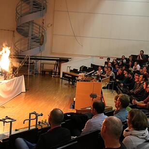 Vortrag Brände und Explosionen an der Uni Bayreuth