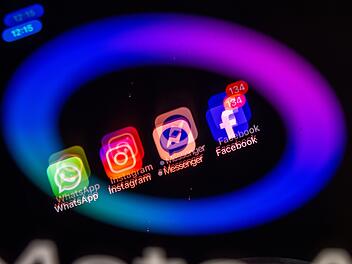 Apps auf einem Smartphone