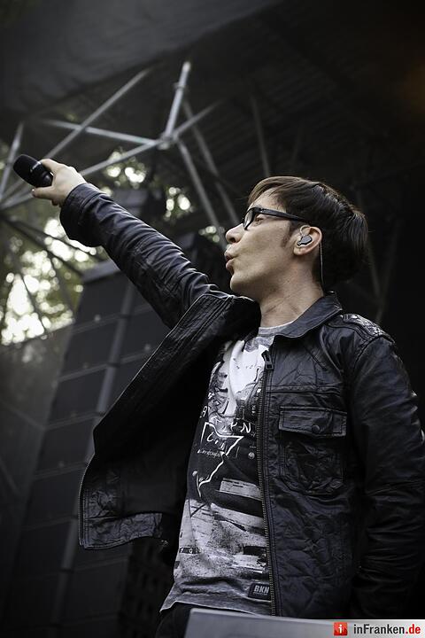 Unheilig und drei Vorbands spieleten am Freitag in Rothenburg ob der Tauber