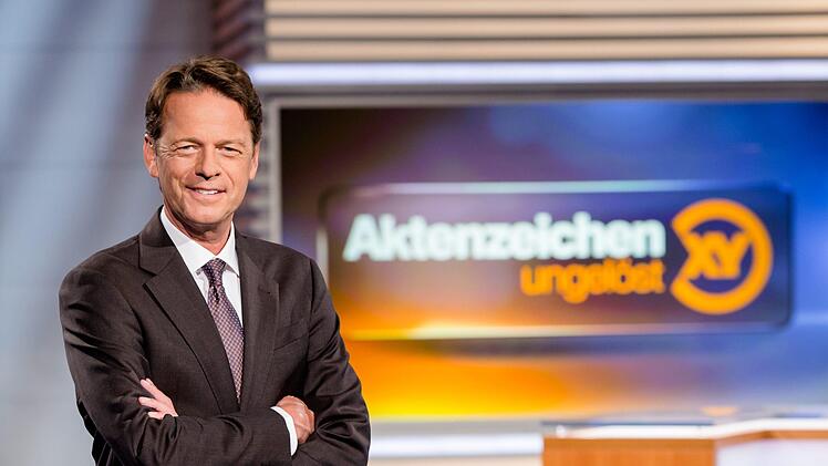 Rudi Cerne bei "Aktenzeichen XY ungelöst".  Nadine Rupp/ZDF