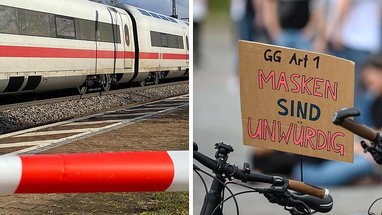 ICE legte Notbremsung ein: Prozess in W&uuml;rzburg gegen mutma&szlig;liche "Querdenker"