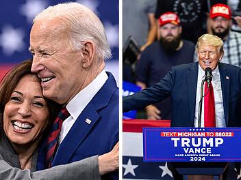 US-Pr&auml;sidentschaftswahl 2024: Trump schimpft &uuml;ber Wahlkampf-Aus von Biden