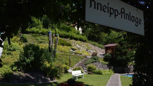 Die Kneipp-Anlage in Muggendorf. Foto: Carmen Schwind