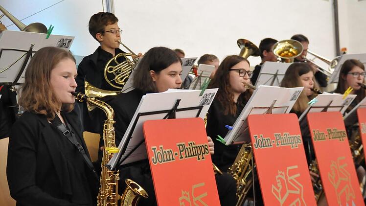 Die Big Band des Schönborn Gymnasiums Foto: Peter Klopf
