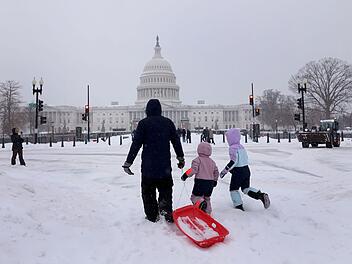 Winterwetter in den USA