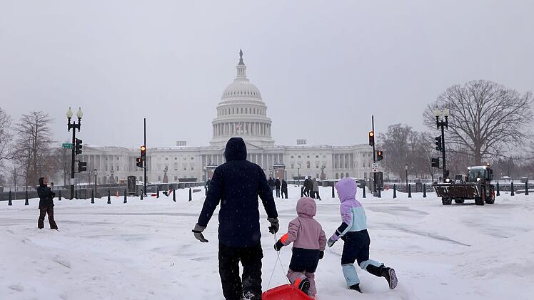 Winterwetter in den USA