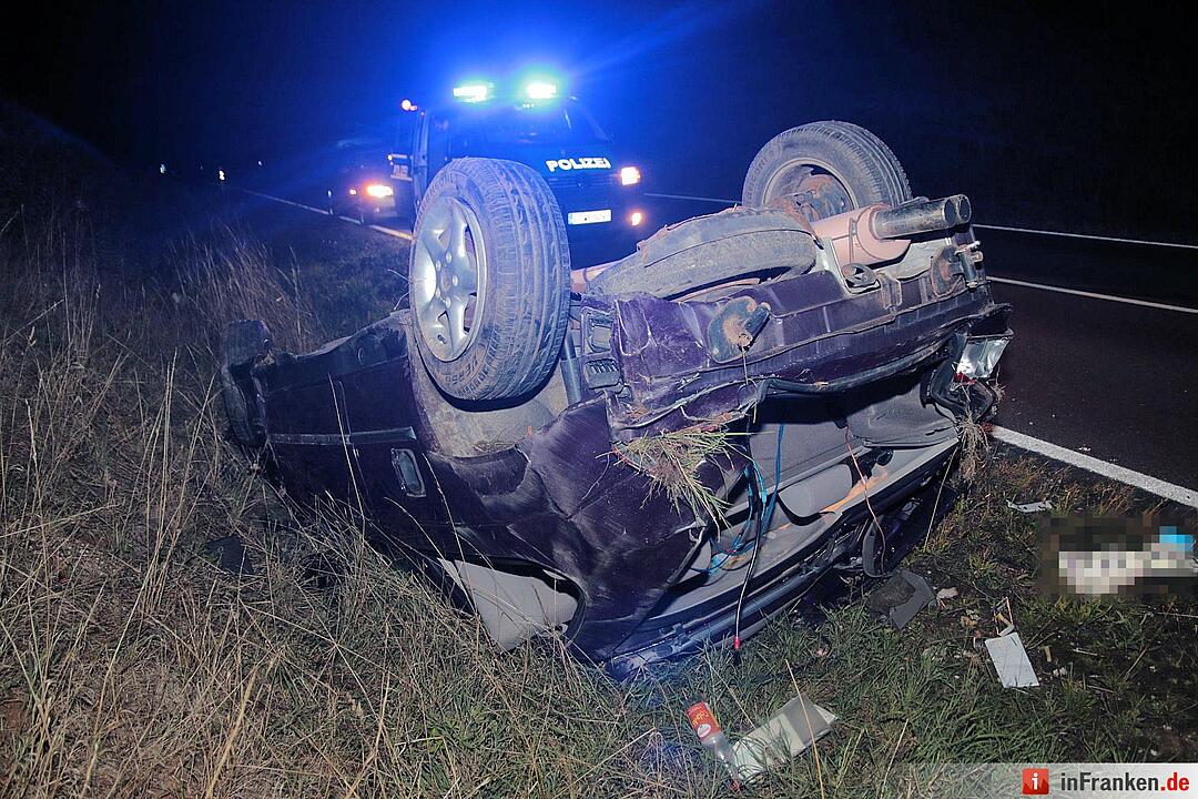 Unfall zwischen Oberharnsbach und Birkach