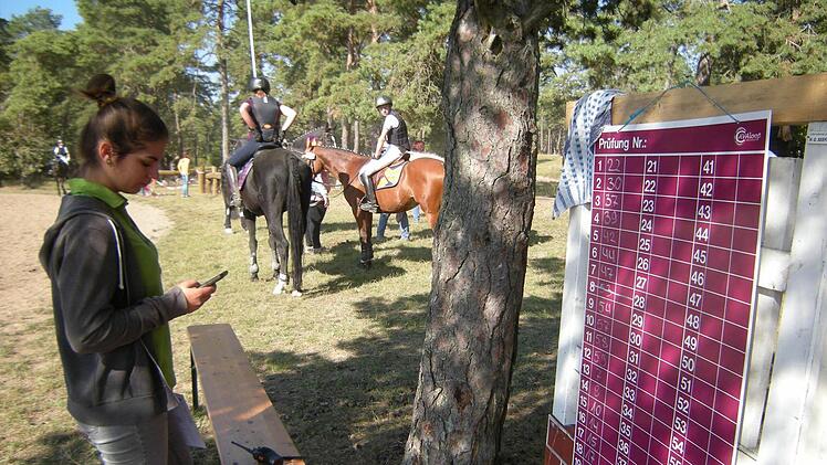 Blick auf das Turniergeschehen beim RFV Sulzthal. Foto: ssp