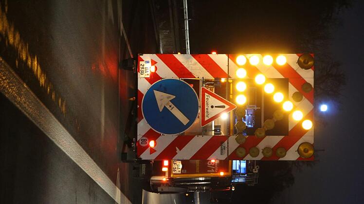 Der Verkehrssicherungsanhhänger der Scheßlitzer Feuerwehr Foto: FFW Scheßlitz