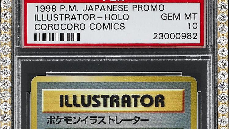 Pok&eacute;mon-Sammelkarte f&uuml;r 16,5 Millionen Dollar versteigert