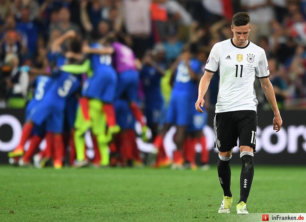 e bittere Niederlage der Deutschen