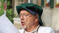 Als Nachtwächter war Rainer Kirch dabei.  Foto: Dieter Britz