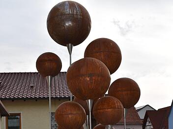 Das Kunstwerk von Günter Nöleke aus Gemünden wird den Ramsthaler Skulpturenweg ergänzen. Foto: Andreas Lomb