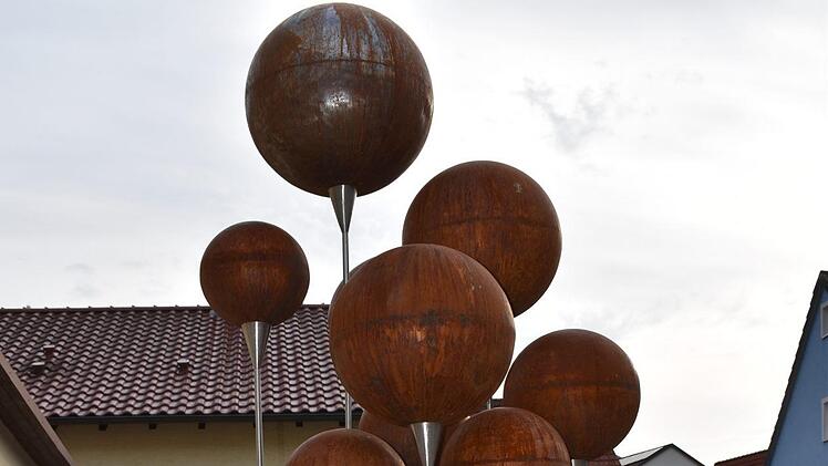 Das Kunstwerk von Günter Nöleke aus Gemünden wird den Ramsthaler Skulpturenweg ergänzen. Foto: Andreas Lomb