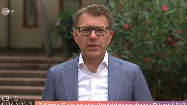 CDU-Politiker Daniel Caspary hat im ZDF-"Morgenmagazin" &uuml;ber die aktuellen Zollverhandlungen mit Donald Trump gesprochen und deutliche Worte gew&auml;hlt.