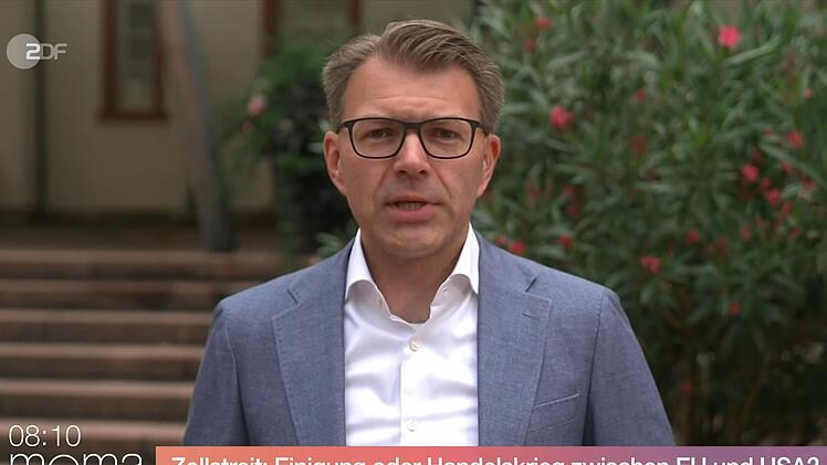 CDU-Politiker Daniel Caspary hat im ZDF-"Morgenmagazin" über die aktuellen Zollverhandlungen mit Donald Trump gesprochen und deutliche Worte gewählt.
