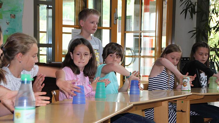 Verabschiedung der Viertklässler an der Grundschule Bad Brückenau am 30. Juli 2015. Foto: Ulrike Müller
