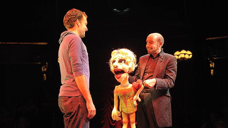 Marcus Geuss bei "Da Capo" in Darmstadt (mit seiner Miss Etna)
