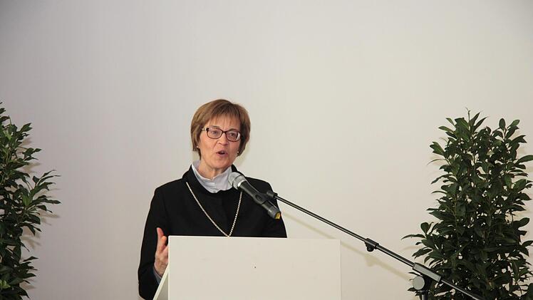 Regionalbischöfin Gisela Bornowski nahm die Landwirte gegen Diffamierungen in Schutz.Sänger