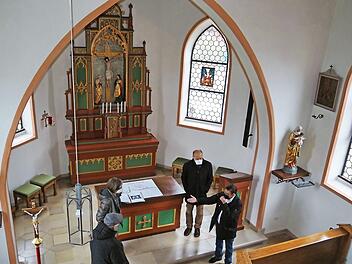 Auch die komplette Innenausstattung der Kapelle wurde saniert. Foto: Andrea Spörlein