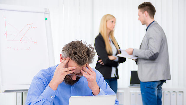 Mobbing am Arbeitsplatz, Büro, Mobbing, Gesundheit, Psyche