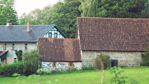 Vom Dorf Winhausen, zwischen Birkenfeld und Ditterswind gelegen, blieb nur noch das Verwalterhaus von 1697 erhalten. Erbaut habenden Gutshof der Ritterrat Johann Ernst von Hutten und seine Gemahlin Ann Gertraud von Weyers. Foto: Gerhard Schmidt