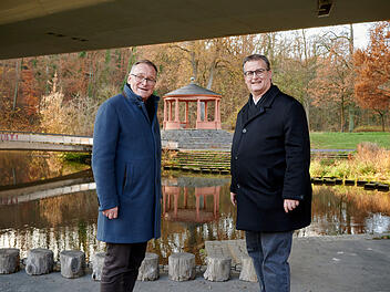 Bamberg: Tempelsanierungen im Hain abgeschlossen - "erstrahlen in neuem Glanz"