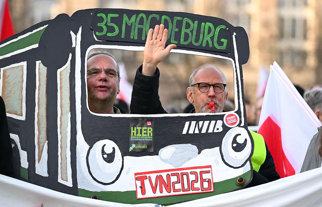 Warnstreik im Nahverkehr - Berlin