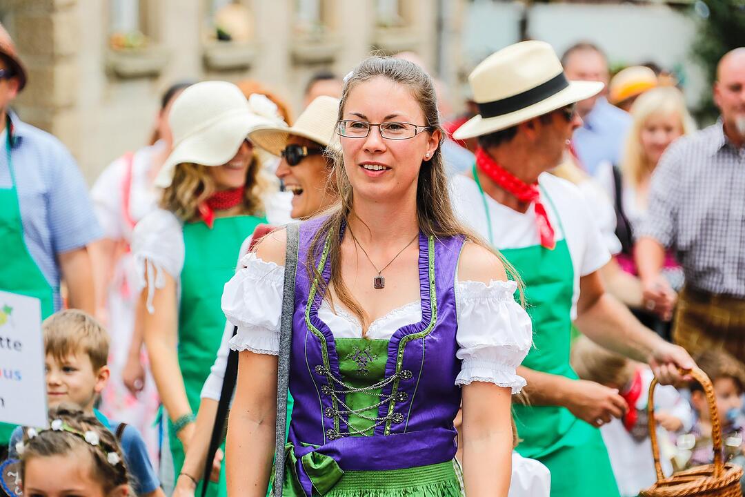 Weinfest-Eröffnung in Zeil am Main