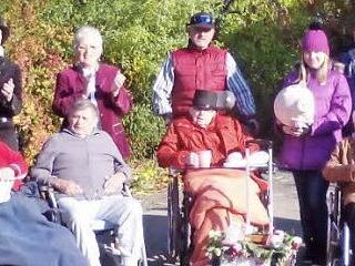 Die Stadtsteinacher Senioren bei ihrem Umzug Foto: Klaus-Peter Wulf