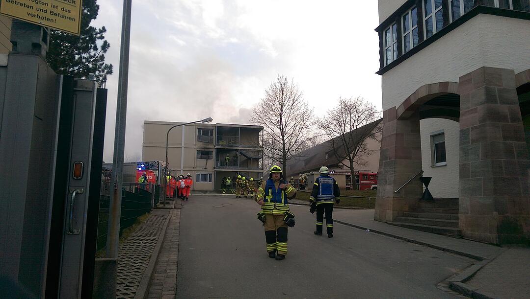 Feuer in Asylunterkunft in Zirndorf