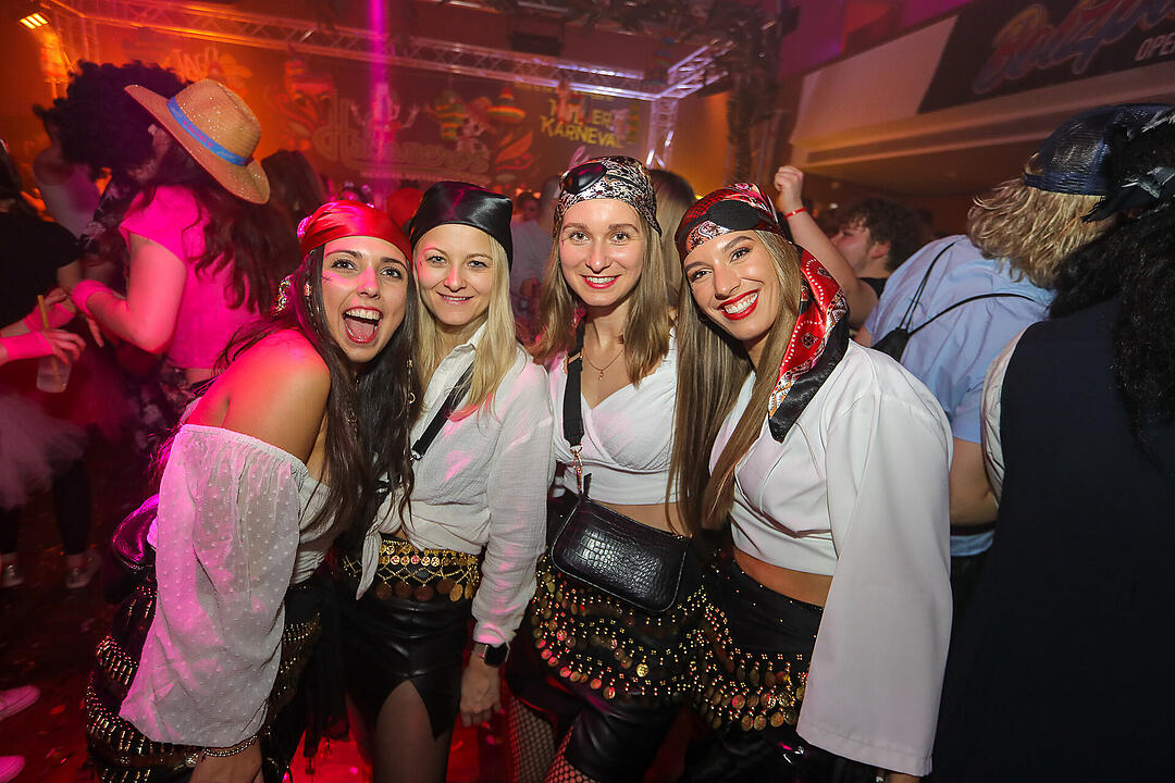 Beste Partystimmung in der Stadthalle