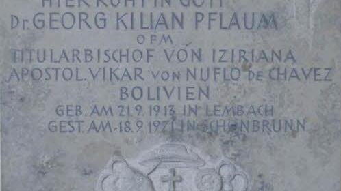 In St. Georg, wo er getauft wurde, ist Pflaum begraben. Nicht weit weg steht sein Elternhaus. Foto: sw