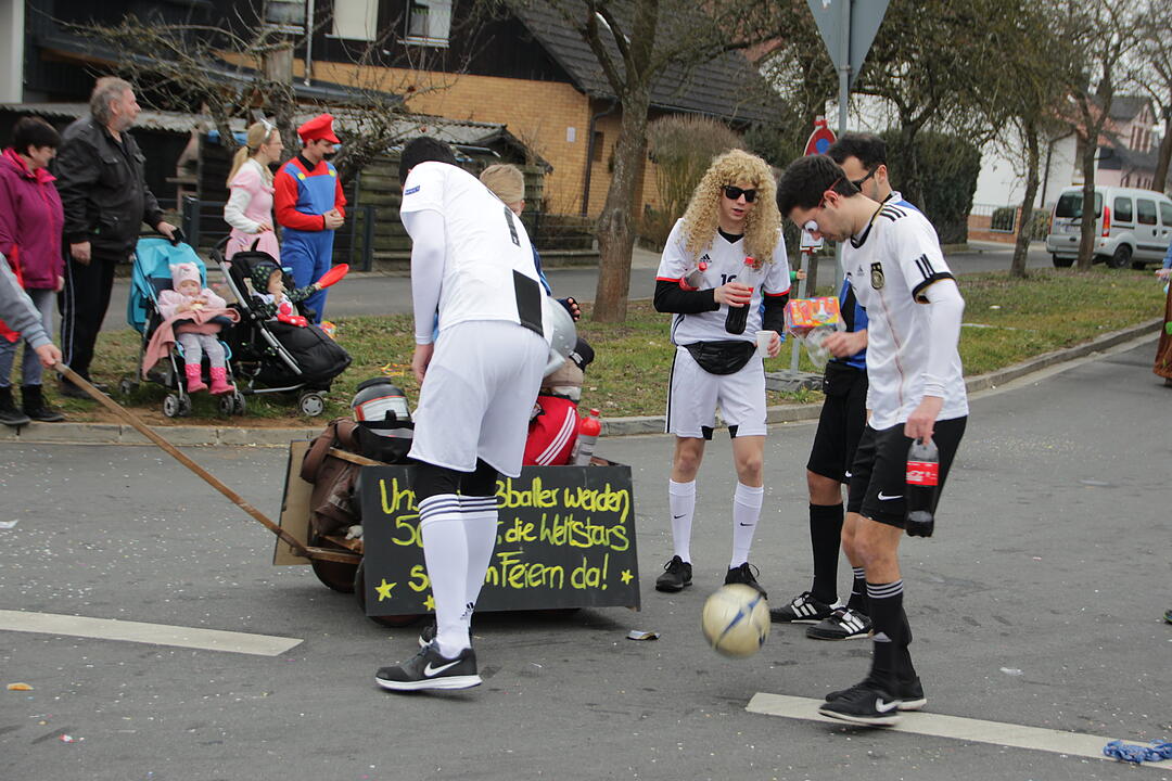 Faschingsumzug in Oberhaid