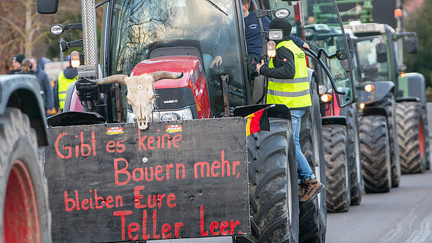 Landwirte halten an Protestpl&auml;nen fest