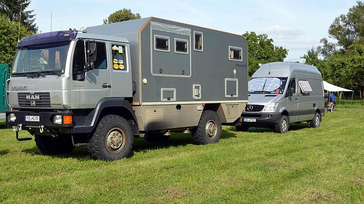 Mit diesem Wohnmobil kommt man überall hin.