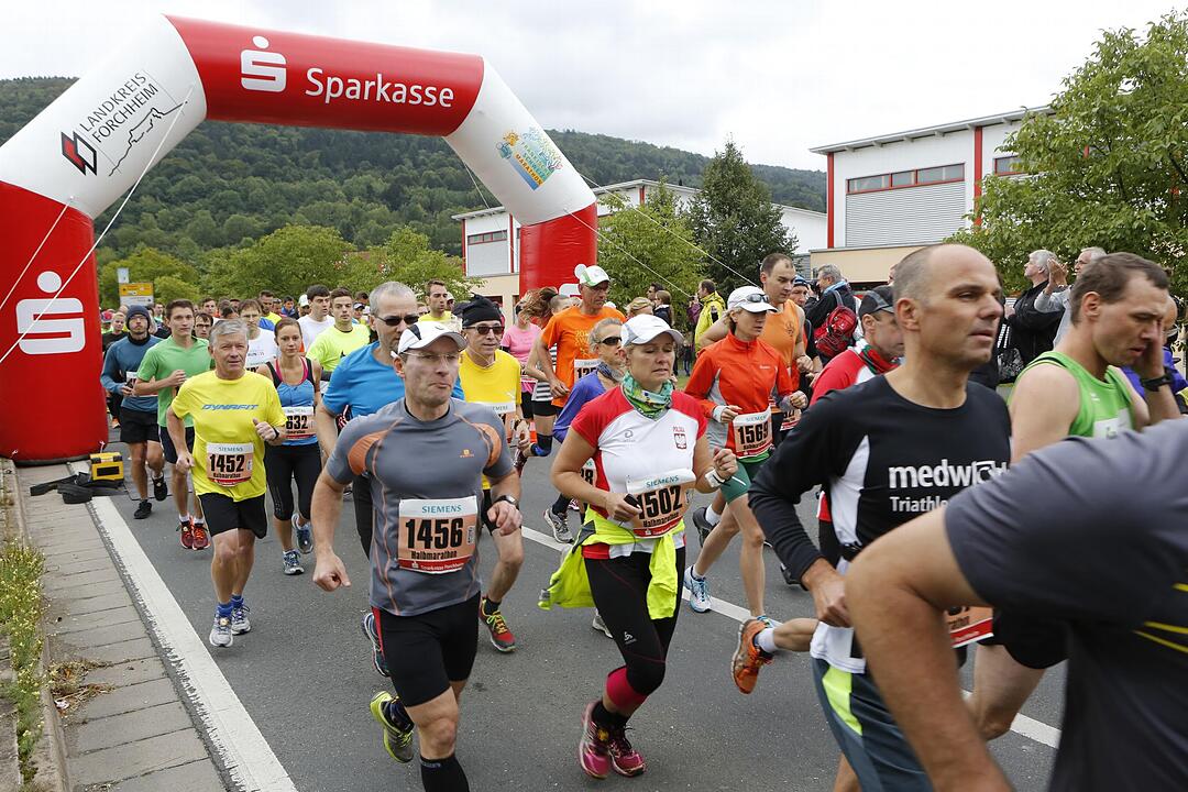 Impressionen vom 16. Fränkische Schweiz Marathon