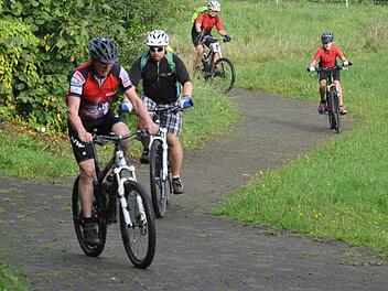 Ein Herz für Mountainbiker hat Gerodas Marktgemeinderat. Foto: Petra Heurich