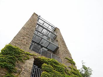 Der Baderturm ist längst eine Attraktion. Foto: Arkadius Guzy