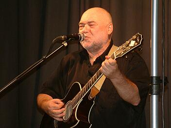 Wolfgang Buck bei seinem Auftritt in Kronach. Foto: Hans Franz