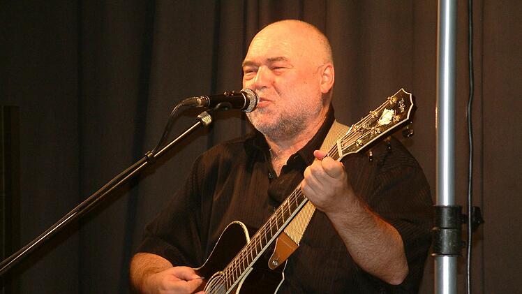 Wolfgang Buck bei seinem Auftritt in Kronach. Foto: Hans Franz