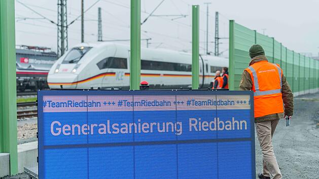 Abschluss Generalsanierung Riedbahn
