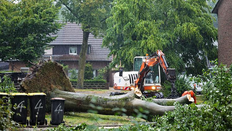 Unwetter in NRW