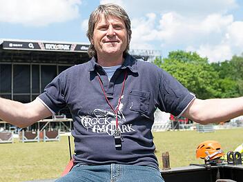 Rainer S&uuml;lzer ist der technische Leiter bei Rock im Park. Fotos: Tobias K&ouml;pplinger