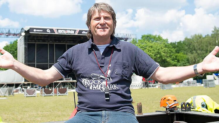 Rainer S&uuml;lzer ist der technische Leiter bei Rock im Park. Fotos: Tobias K&ouml;pplinger