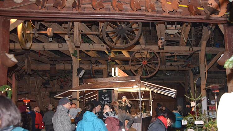 Weihnachtliche Stimmung in Eltingshausen. Foto: Peter Rauch