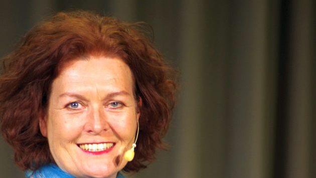 Annette aus Bamberg im Kursaal von Bad Bocklet.Klaus Werner