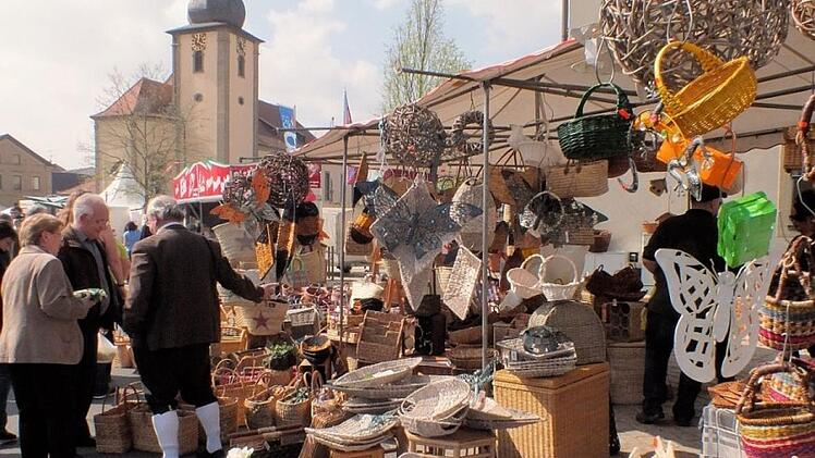 Zum 21. Mal findet der Wein- und Korbmarkt dieses Jahr am 18. März in Sand statt.